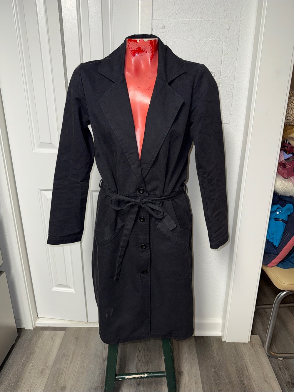 First Rite - Belted Trench Coat jacket